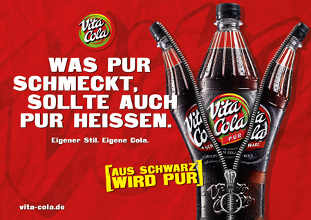 Image: /media/presse/2011/cola-pur-plakat.jpg Plakat VITA COLA Pur
